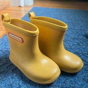 Tree Grandpa minimalist toddler rain boots
